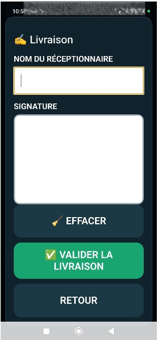 Arrivée sur site